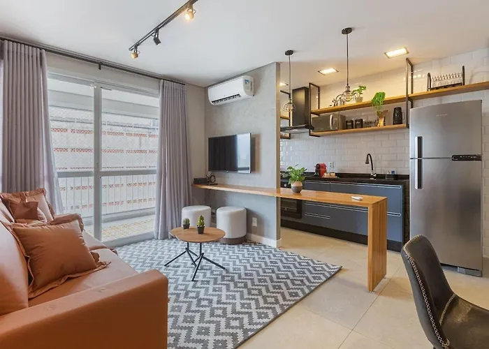 Easy Star - Aconchegante Apto com 2 Quartos no Centro de SP - BG01H