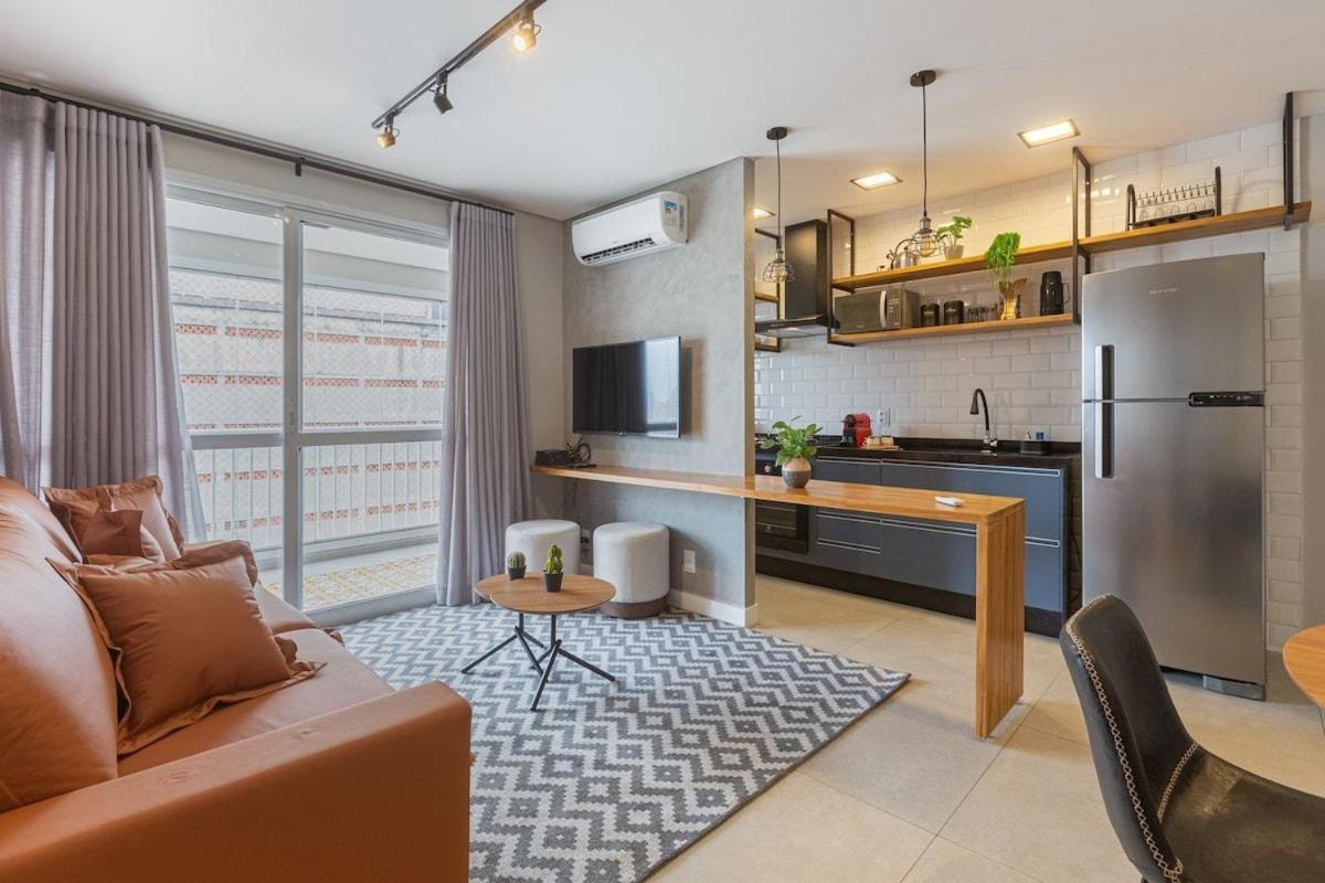 Apartamento Easy Star - Belo Apto C/ 2 Quartos, Vaga E Varanda Na Paulista - Np01i *