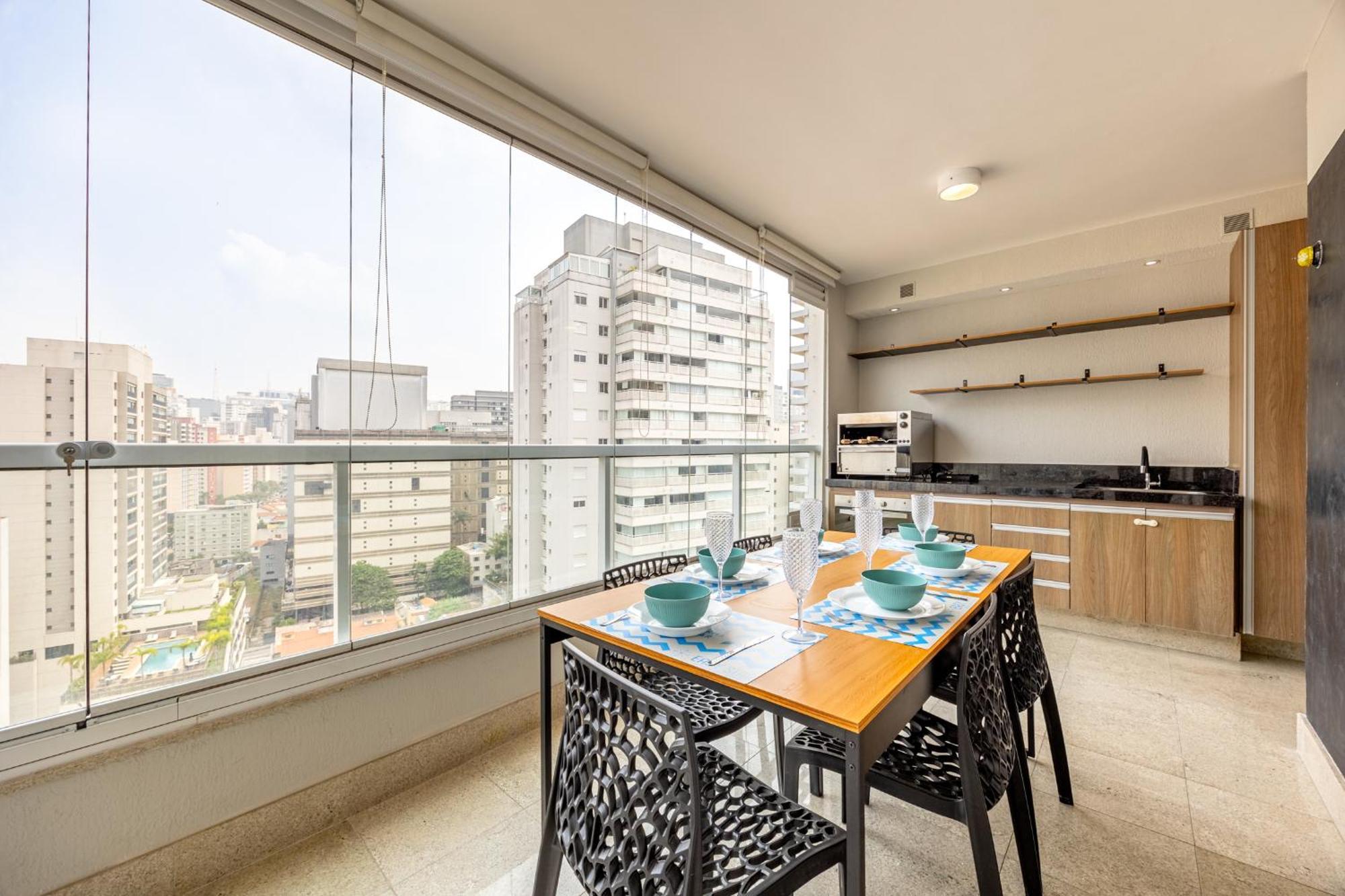 Apartamento Easy Star - Belo Apto C/ 2 Quartos, Vaga E Varanda Na Paulista - Np01i