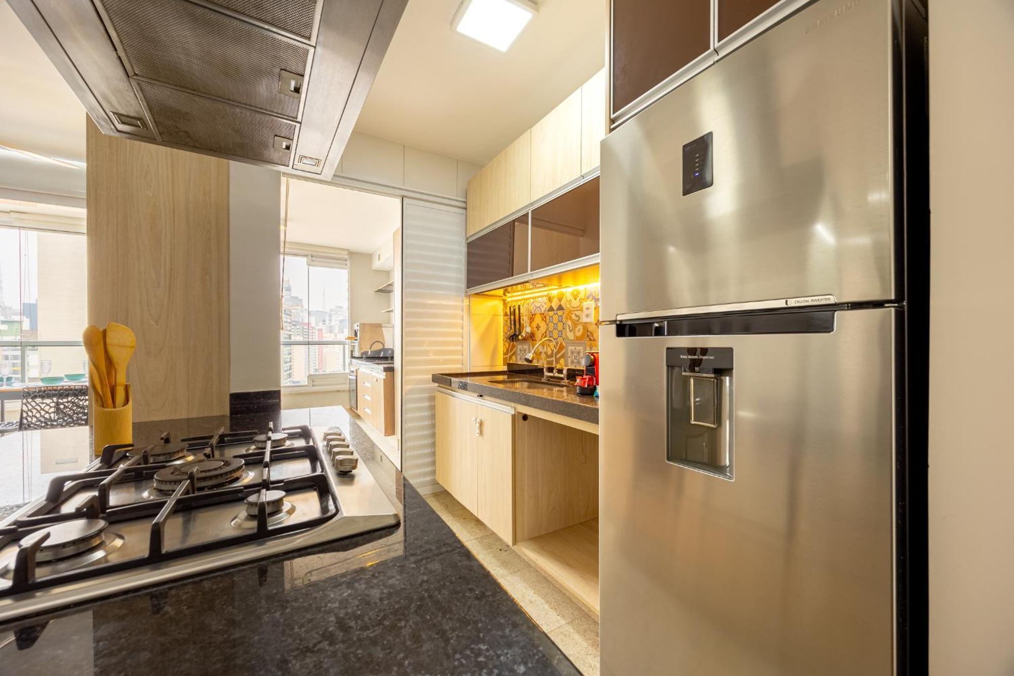 Apartamento Easy Star - Belo Apto C/ 2 Quartos, Vaga E Varanda Na Paulista - Np01i
