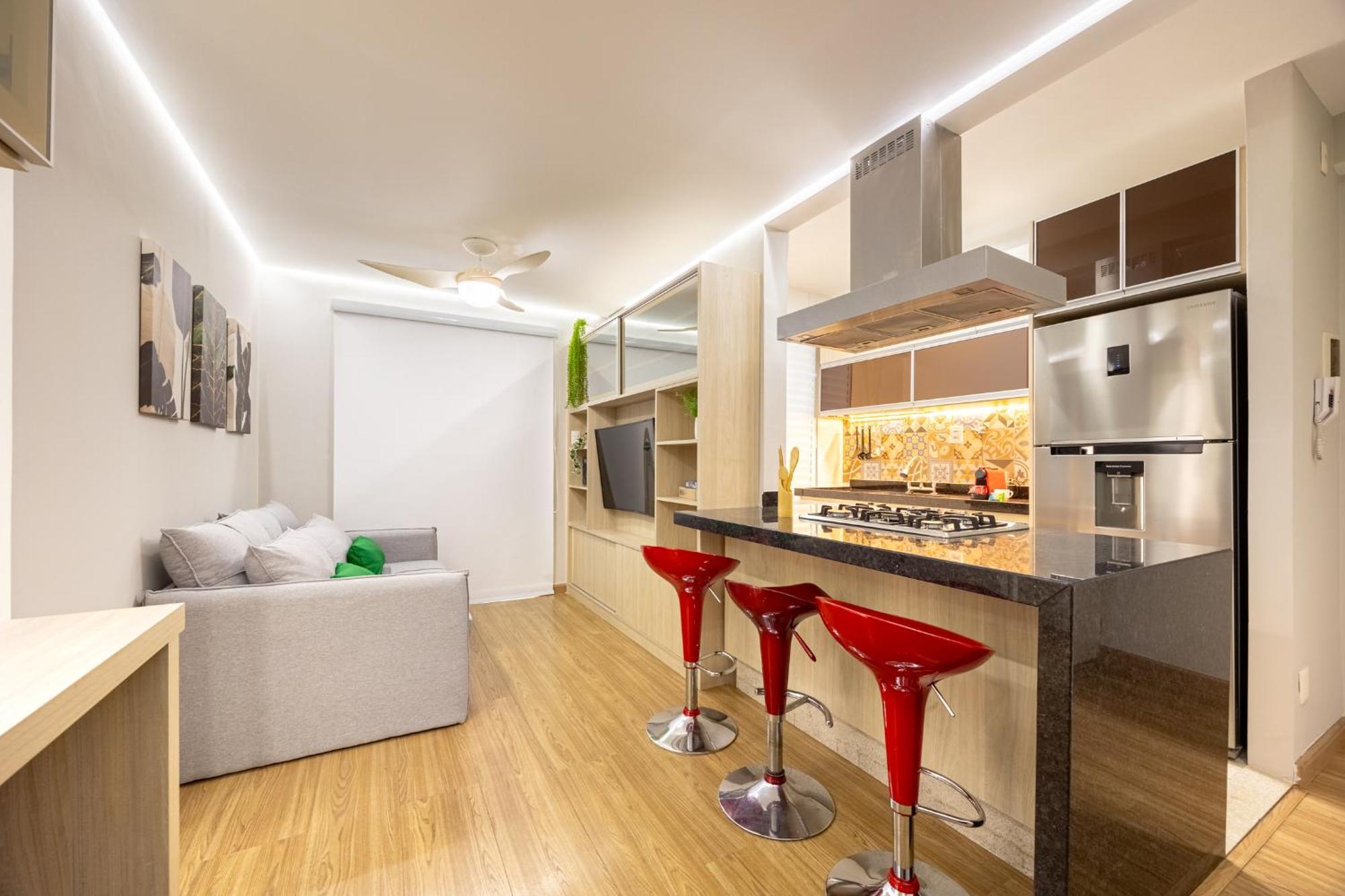 Apartamento Easy Star - Belo Apto C/ 2 Quartos, Vaga E Varanda Na Paulista - Np01i São Paulo