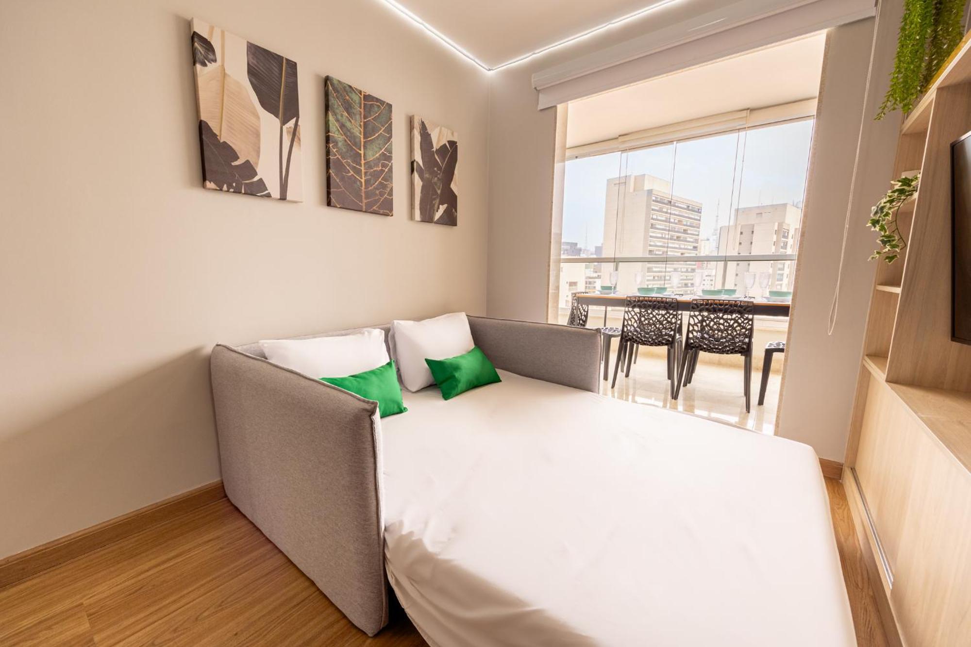 Easy Star - Belo Apto C/ 2 Quartos, Vaga E Varanda Na Paulista - Np01i Apartamento São Paulo